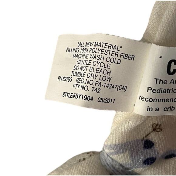 NEW Vitamins Baby Lion Plush Lovey Security Blanket 2 Pk Lay Me Down 2 Sleep HTF - Picture 6 of 7